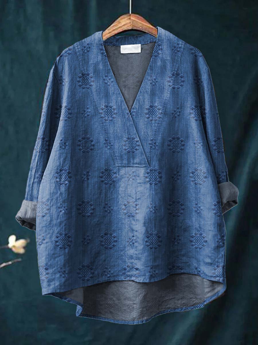 Cara™ | Linen Blouse