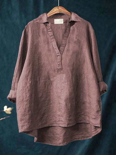 Andrea™ | Linen Blouse