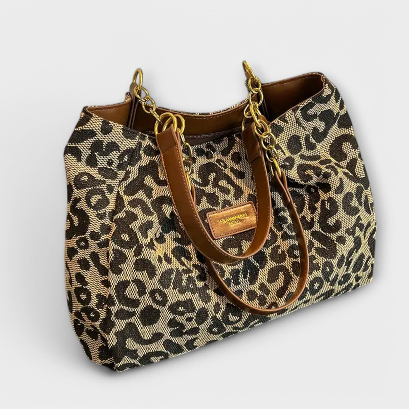 Olivia™ | Leopard Canvas Bag