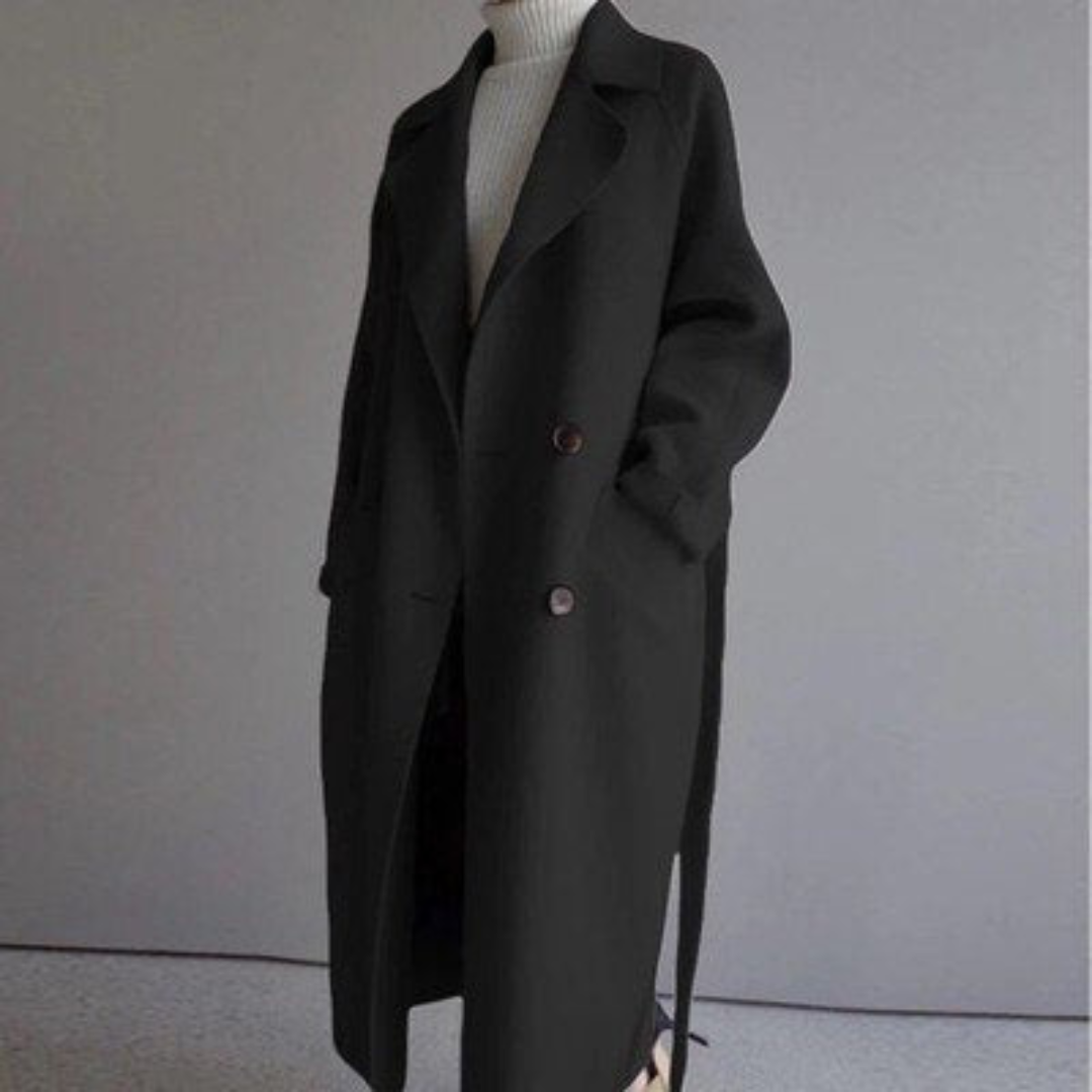 Elisabeth™ | Elegant Warm Wool-Blend Coat