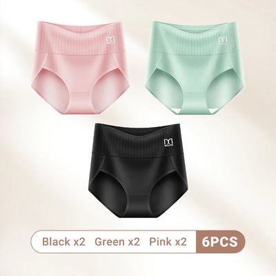 Cynthia™ | High-Waisted Tummy Control Briefs (6-Pack)