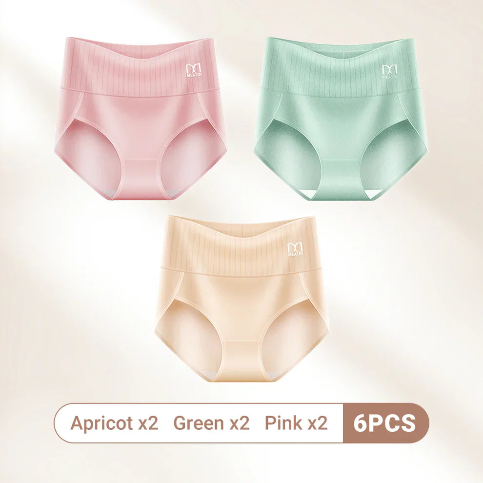 Cynthia™ | High-Waisted Tummy Control Briefs (6-Pack)