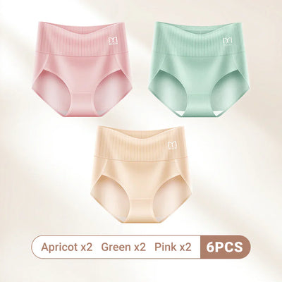 Cynthia™ | High-Waisted Tummy Control Briefs (6-Pack)