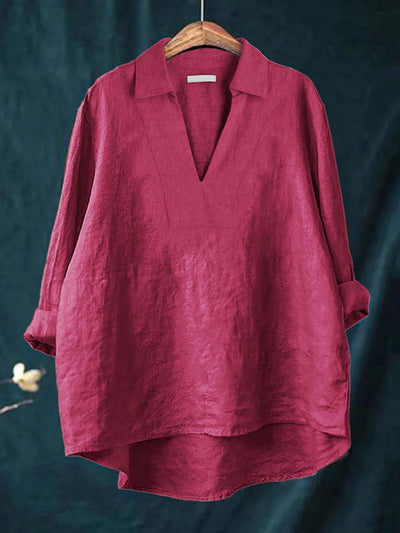 Maria™ | Linen Blouse