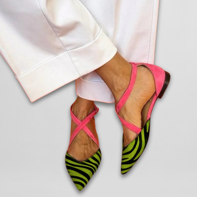 Judith | Elegant Ballet Flats with Refined Straps