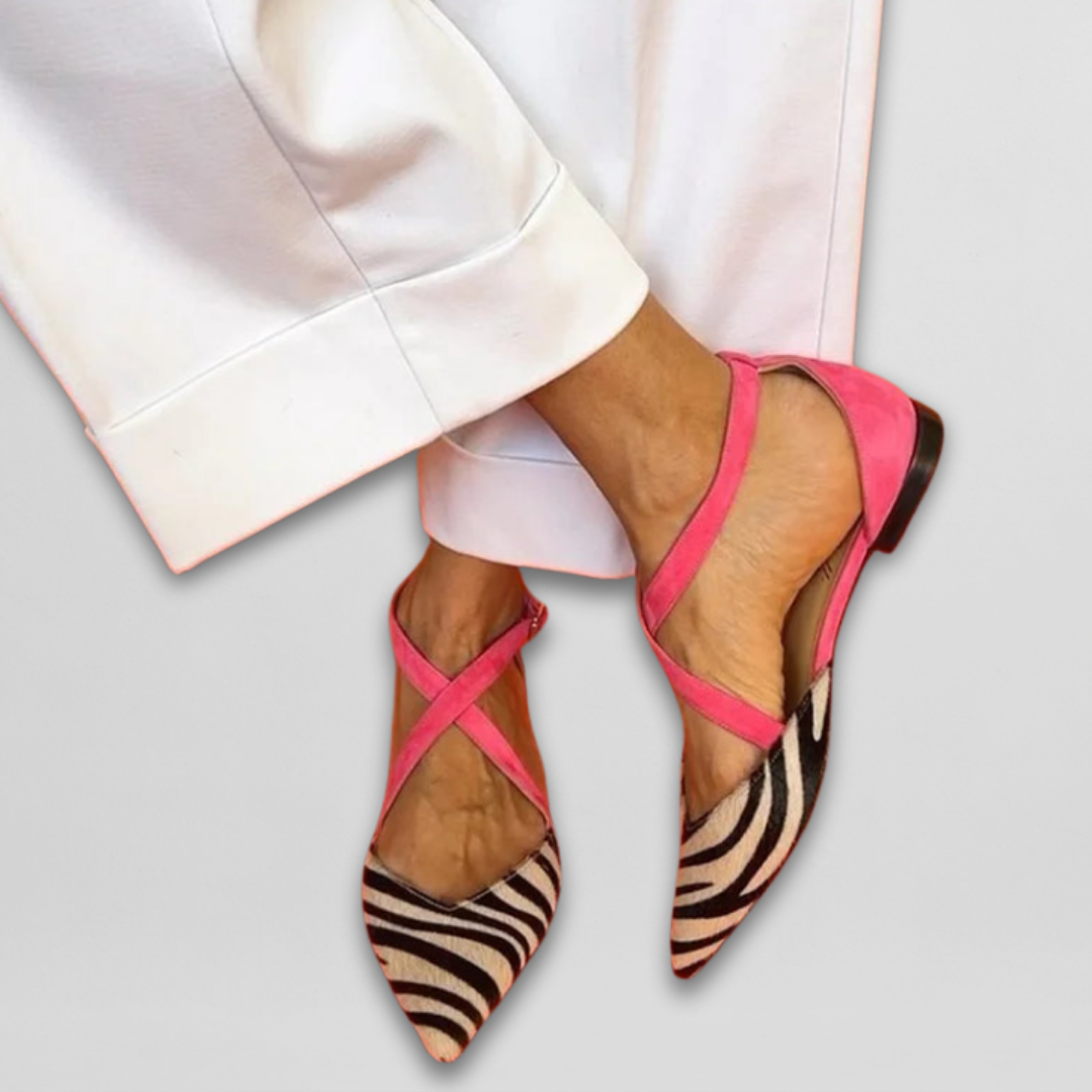 Judith | Elegant Ballet Flats with Refined Straps