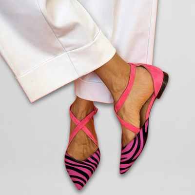 Judith | Elegant Ballet Flats with Refined Straps