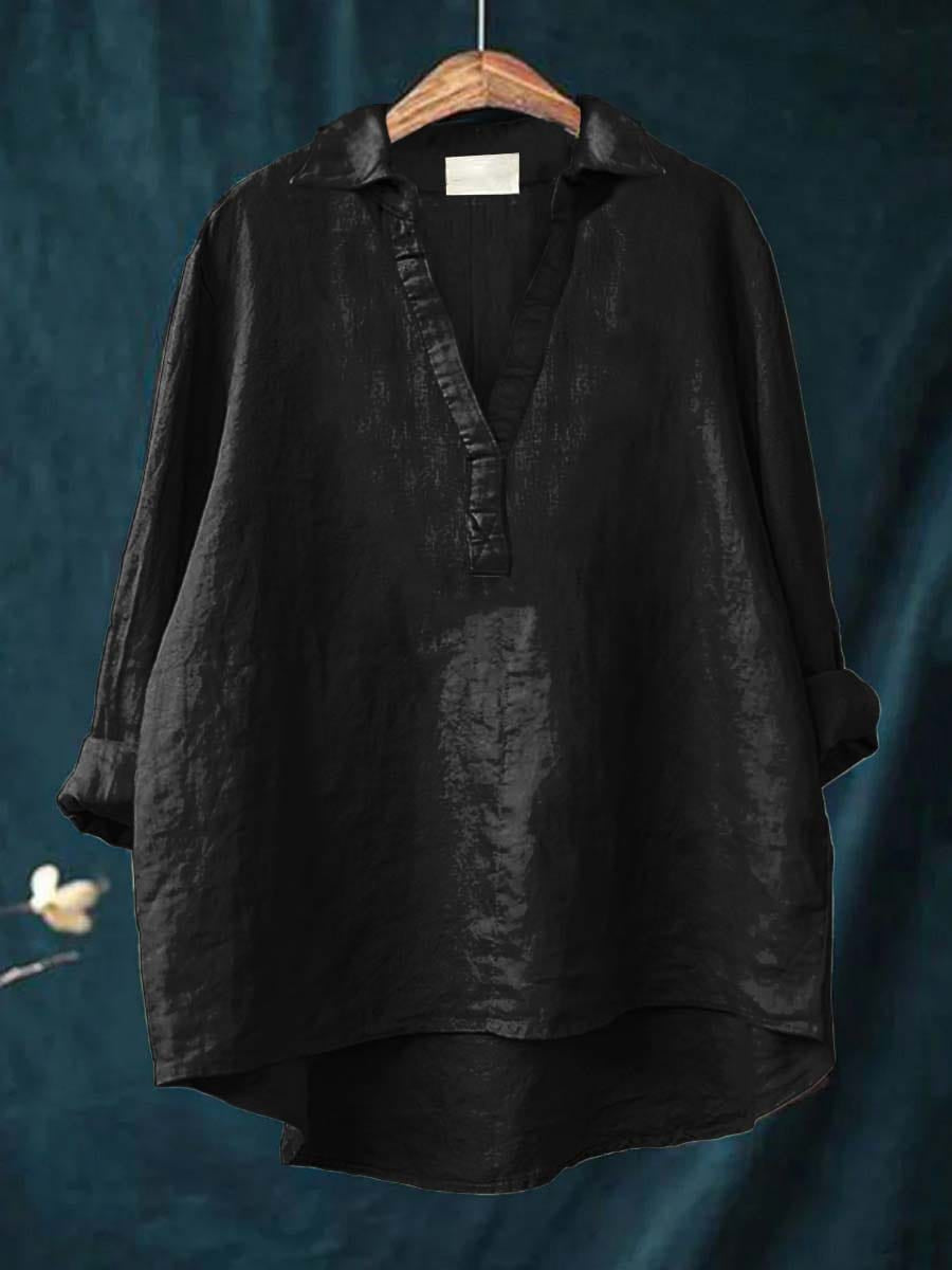 Andrea™ | Linen Blouse