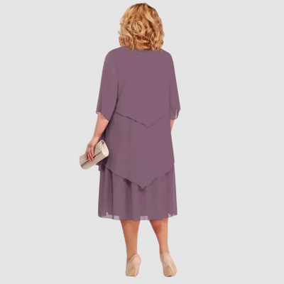 Elyce™ Comfortable Elegant Chiffon Midi Dress