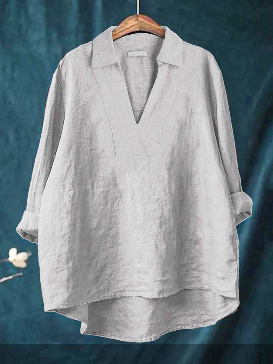 Maria™ | Linen Blouse