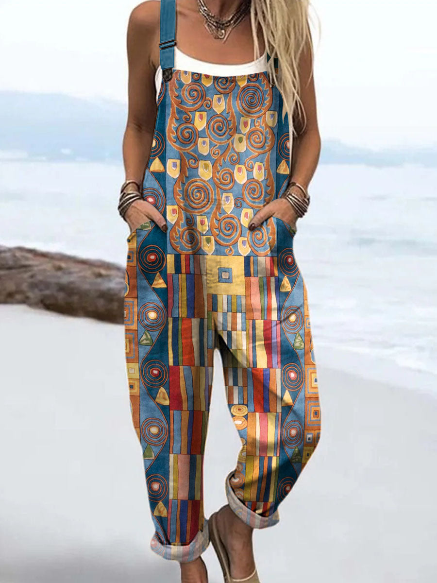 Freja | Geometric Muse Jumpsuit