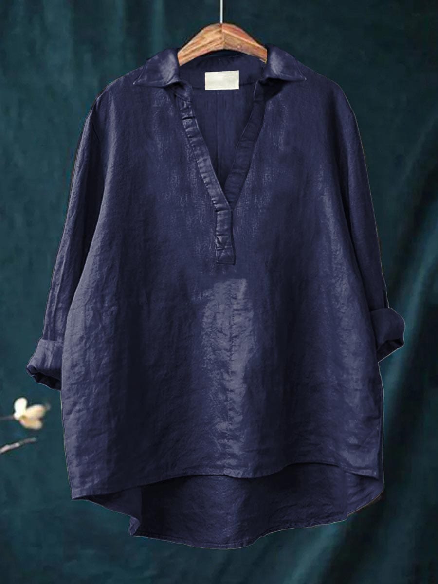 Andrea™ | Linen Blouse