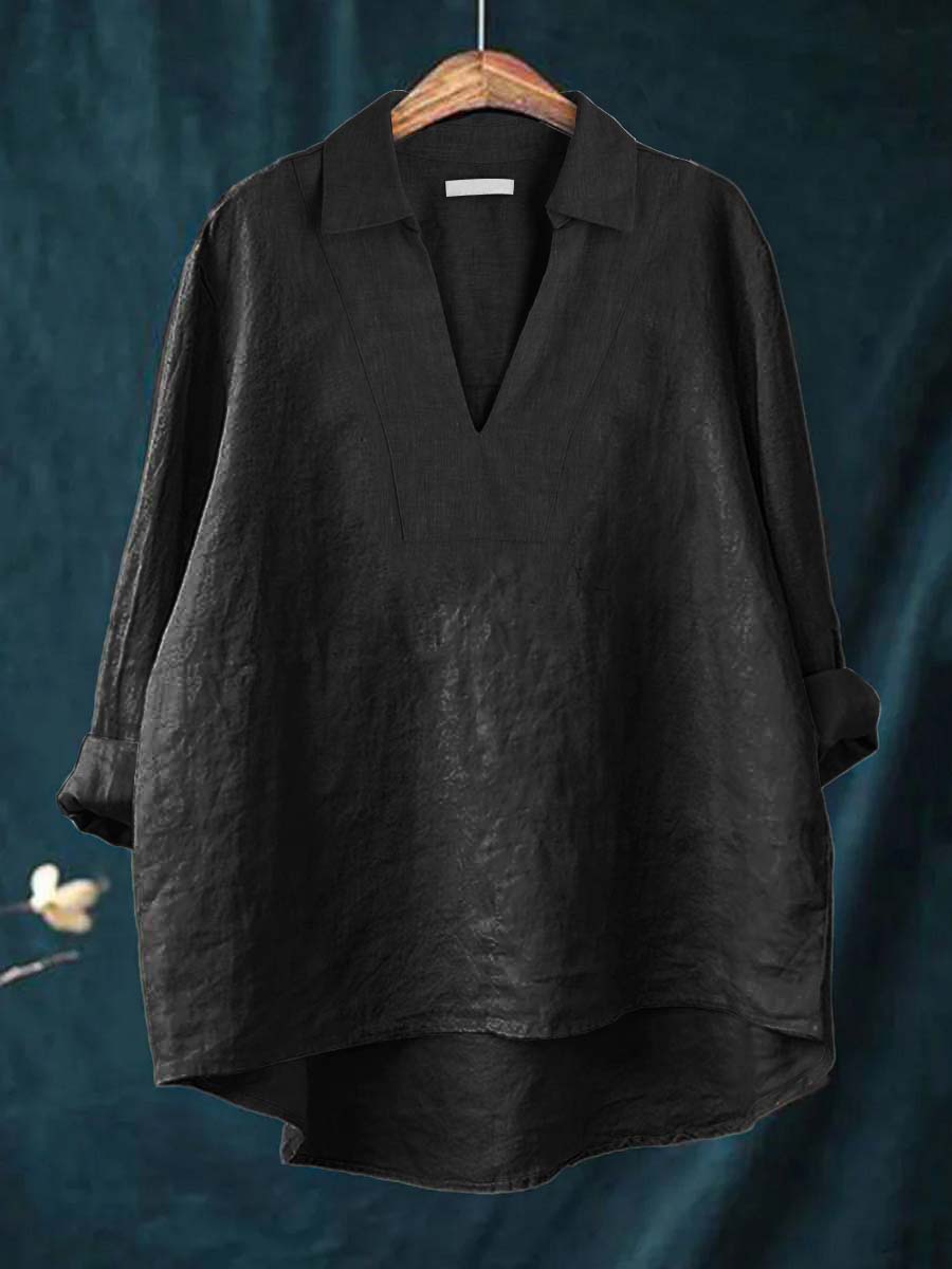 Maria™ | Linen Blouse