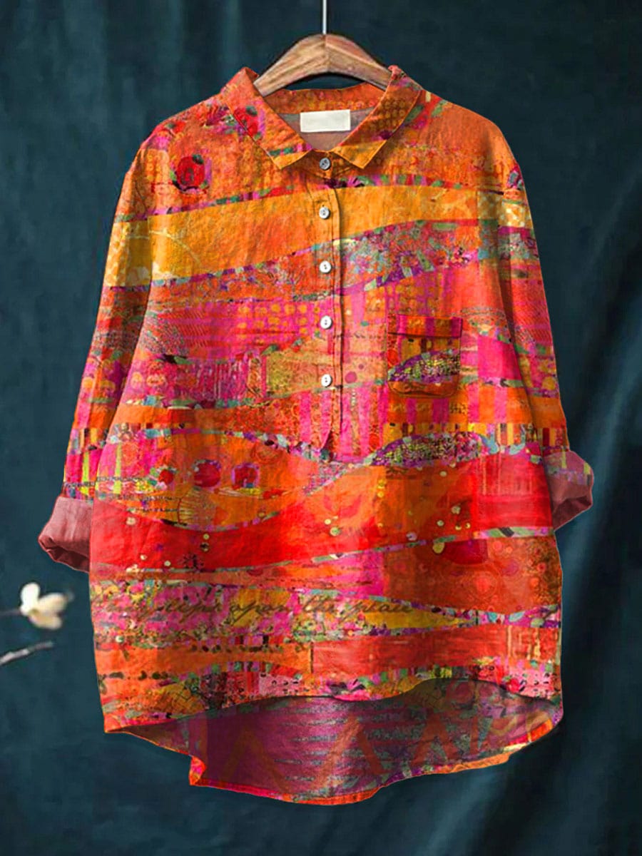 Catherine™ | Linen Blouse