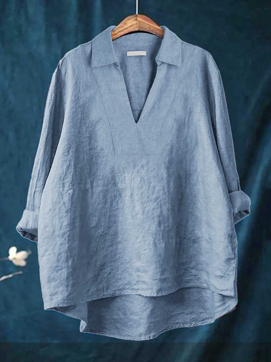 Maria™ | Linen Blouse