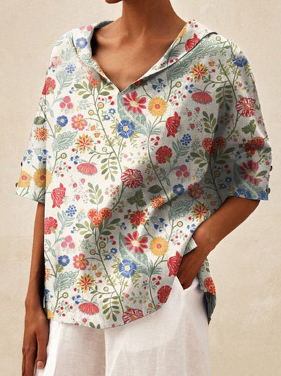 Emily | Elegant V-Neck Top