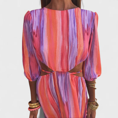 Paloma - Elegant fabric with cuts