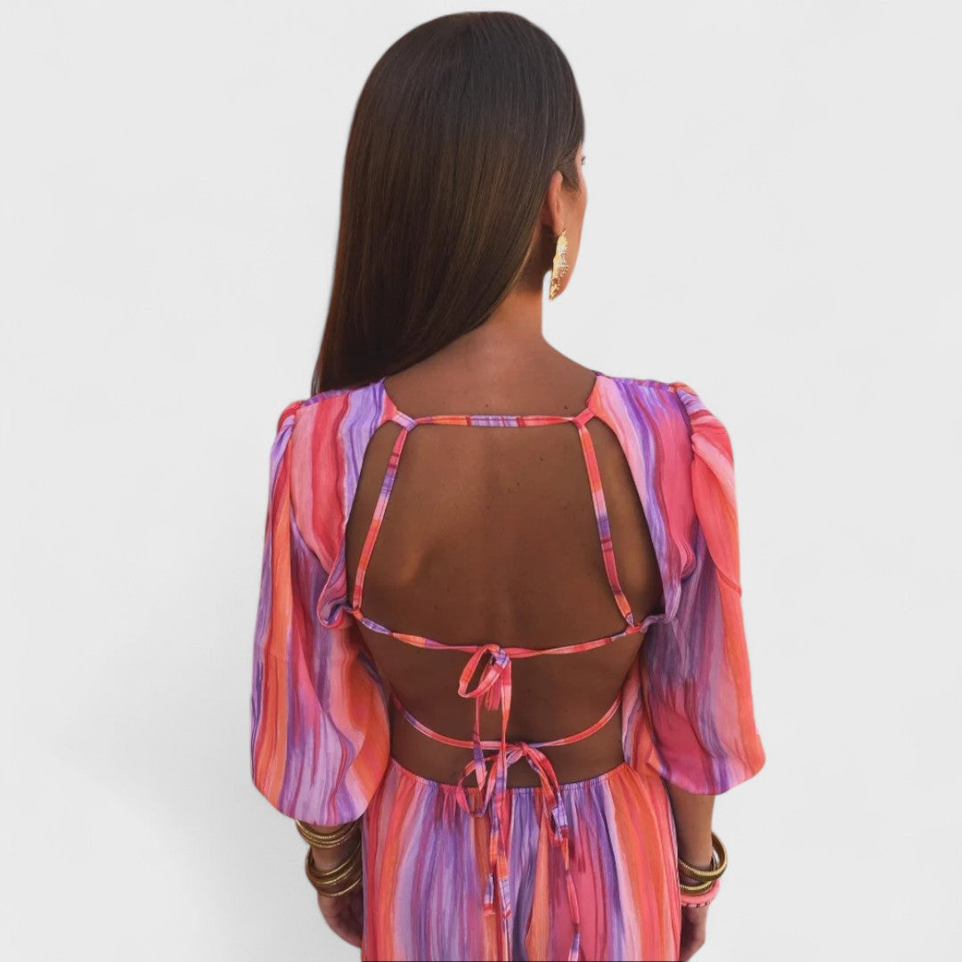 Paloma - Elegant fabric with cuts