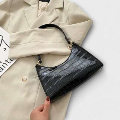Helen™ | Glossy Leather Bag