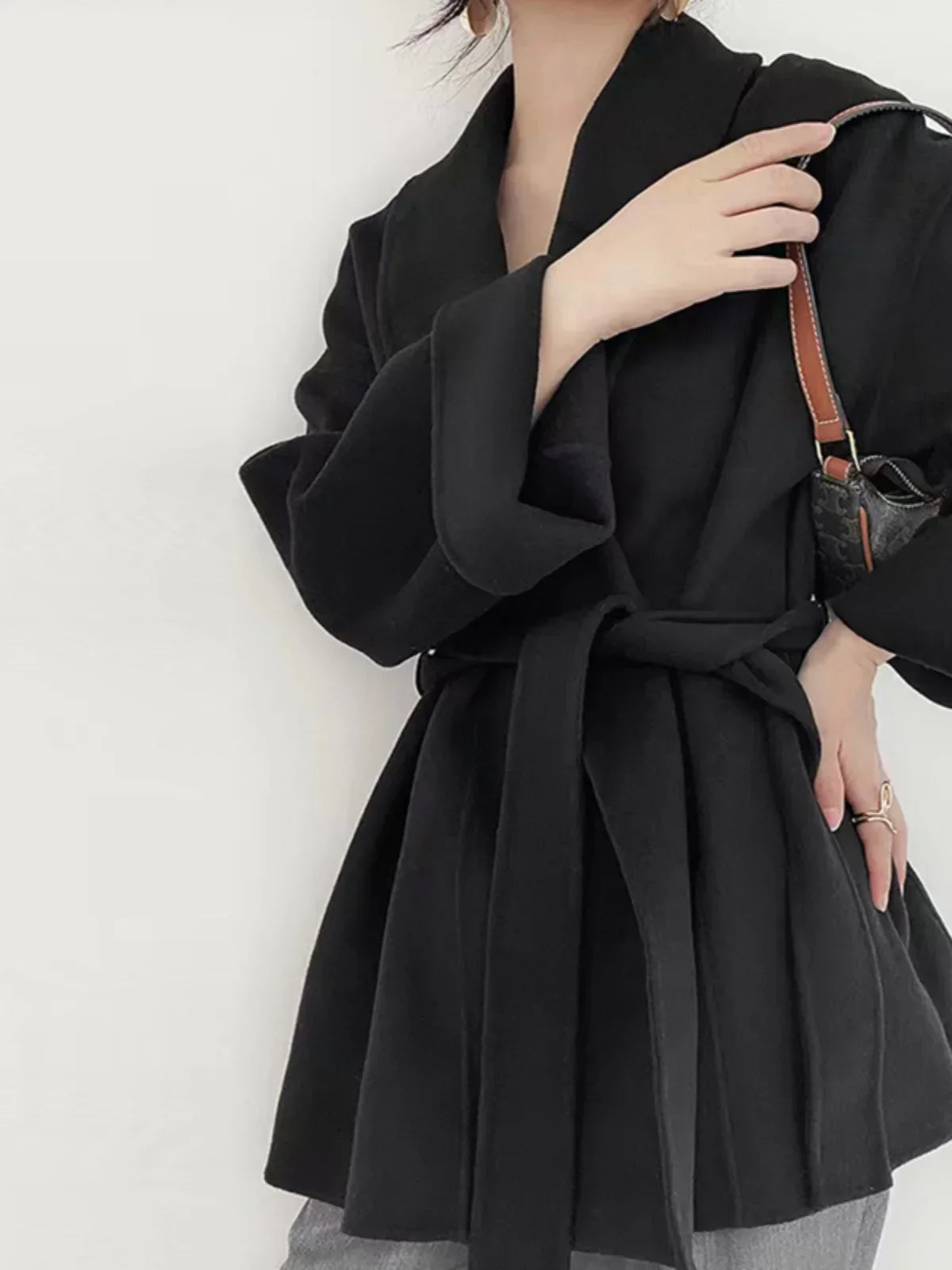 Serenya™ | Elegant Soft Wool Coat