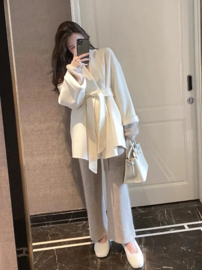 Serenya™ | Elegant Soft Wool Coat