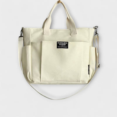Angela™ | Minimalist Canvas Shoulder Bag