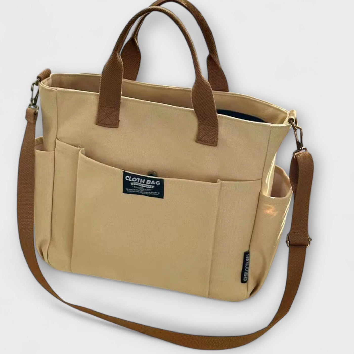 Angela™ | Minimalist Canvas Shoulder Bag