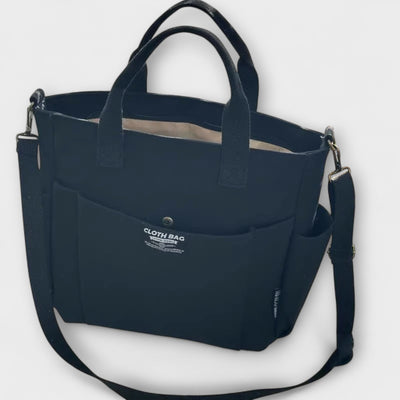 Angela™ | Minimalist Canvas Shoulder Bag