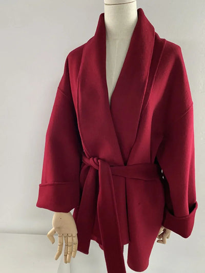 Serenya™ | Elegant Soft Wool Coat
