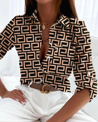 Paige™ | Women's Striped Button-Down Shirt for Timeless Style