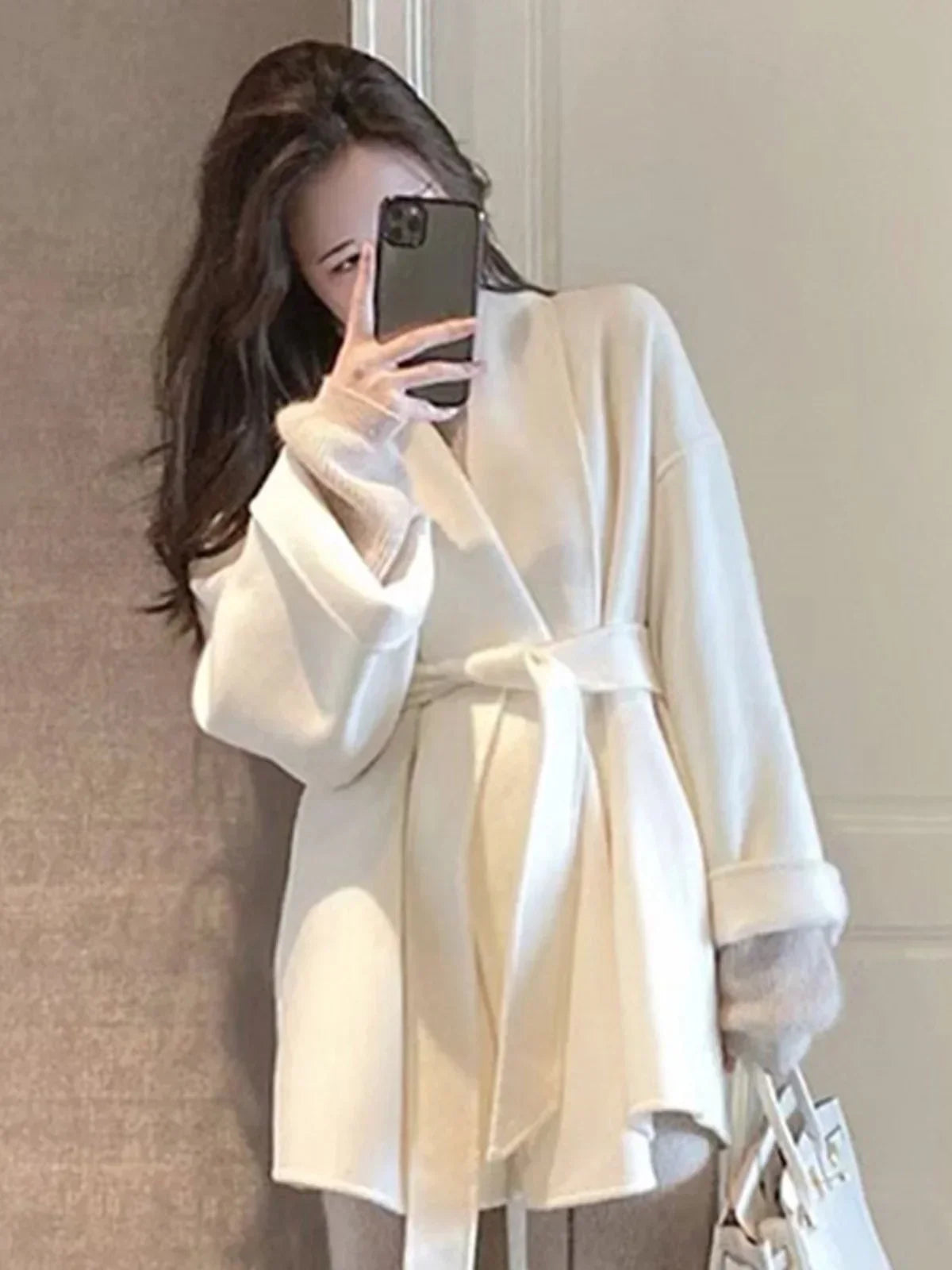 Serenya™ | Elegant Soft Wool Coat