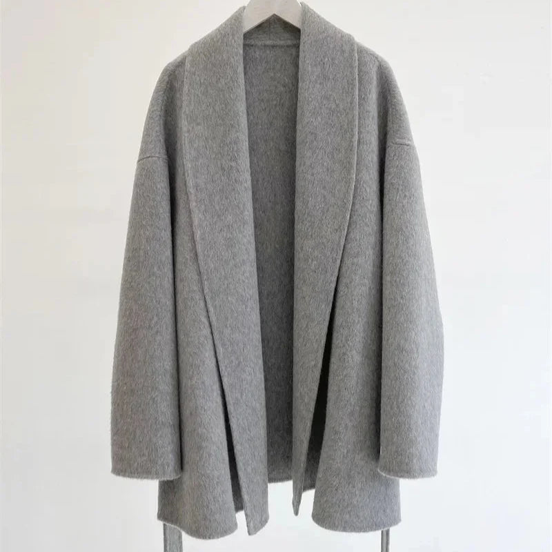 Serenya™ | Elegant Soft Wool Coat