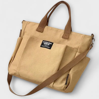 Angela™ | Minimalist Canvas Shoulder Bag