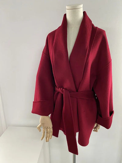 Serenya™ | Elegant Soft Wool Coat