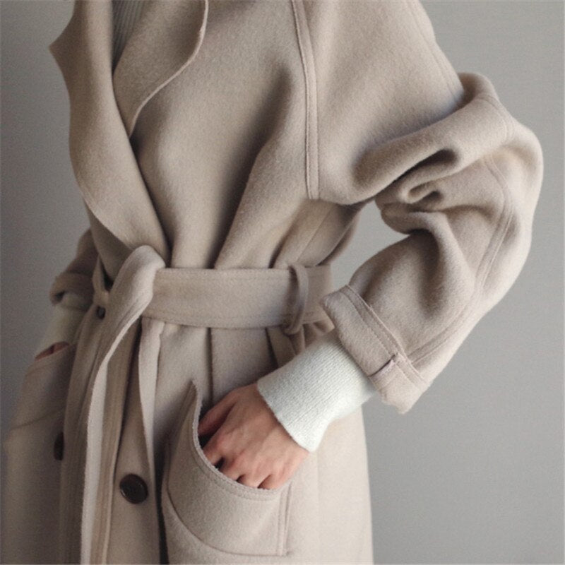Elisabeth™ | Elegant Warm Wool-Blend Coat