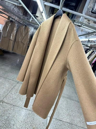 Serenya™ | Elegant Soft Wool Coat