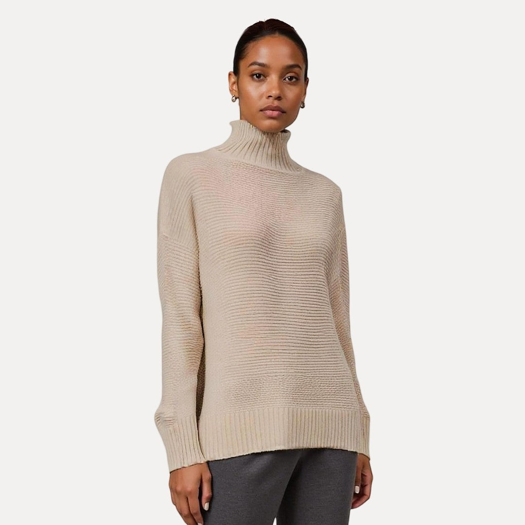 Yasmin Turtleneck Wool Sweater