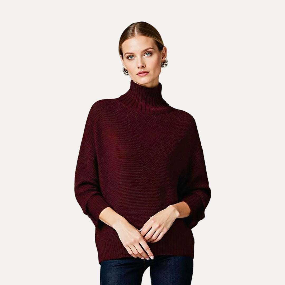 Yasmin Turtleneck Wool Sweater