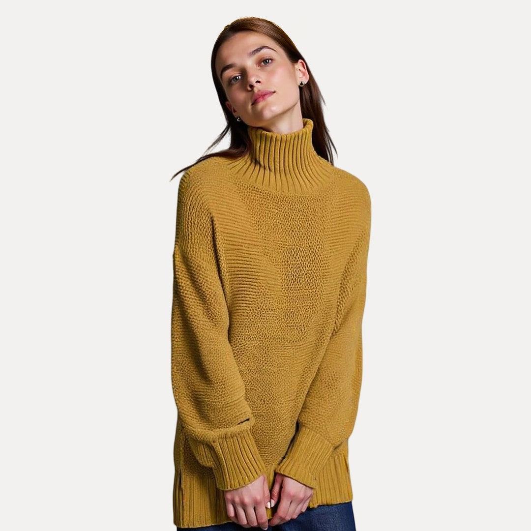 Yasmin Turtleneck Wool Sweater