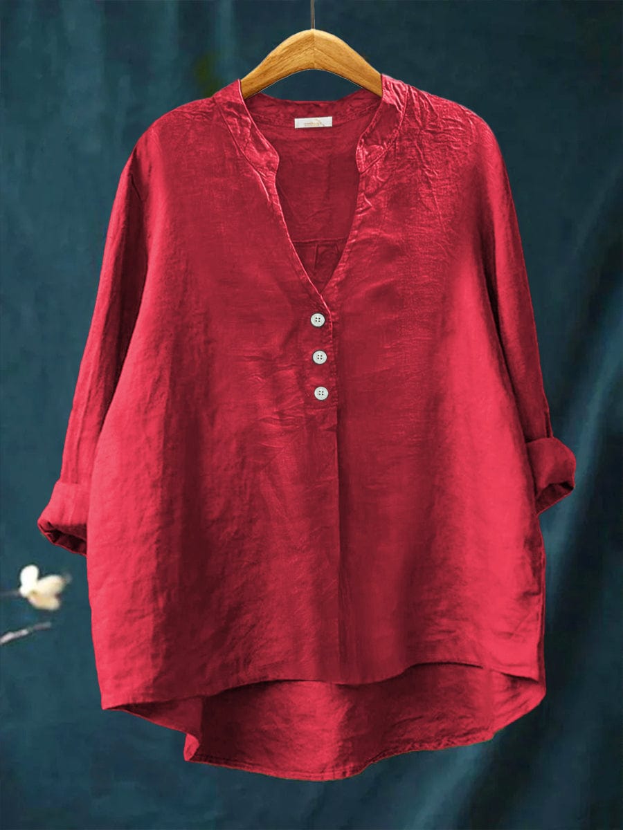 Sabrina™ | Linen Blouse
