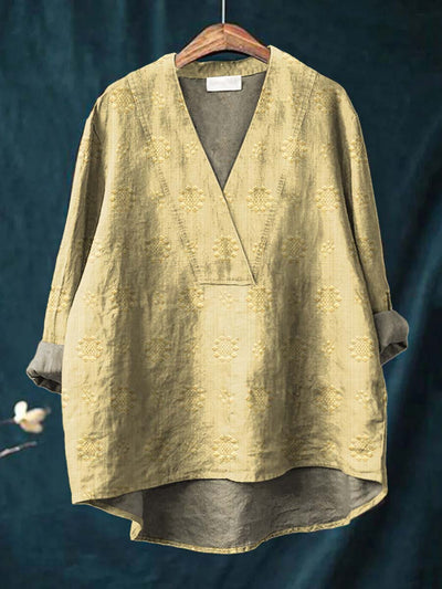 Cara™ | Linen Blouse
