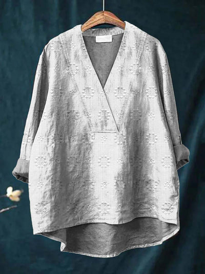Cara™ | Linen Blouse