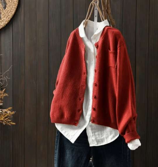 Zerina Button-Up Cardigan