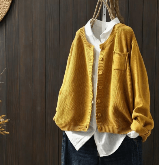 Zerina Button-Up Cardigan