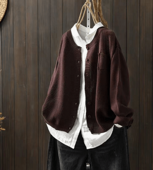 Zerina Button-Up Cardigan