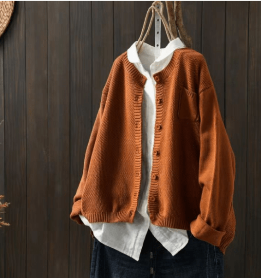 Zerina Button-Up Cardigan
