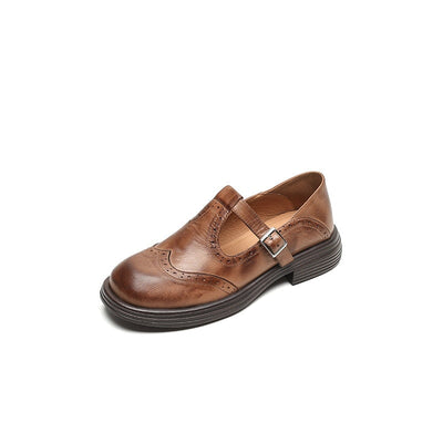 VERDA™ – Elegant Leather Mary Jane Shoes