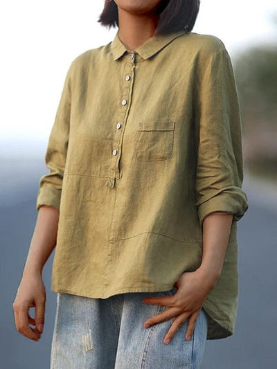 Elvie™ | Linen Blouse