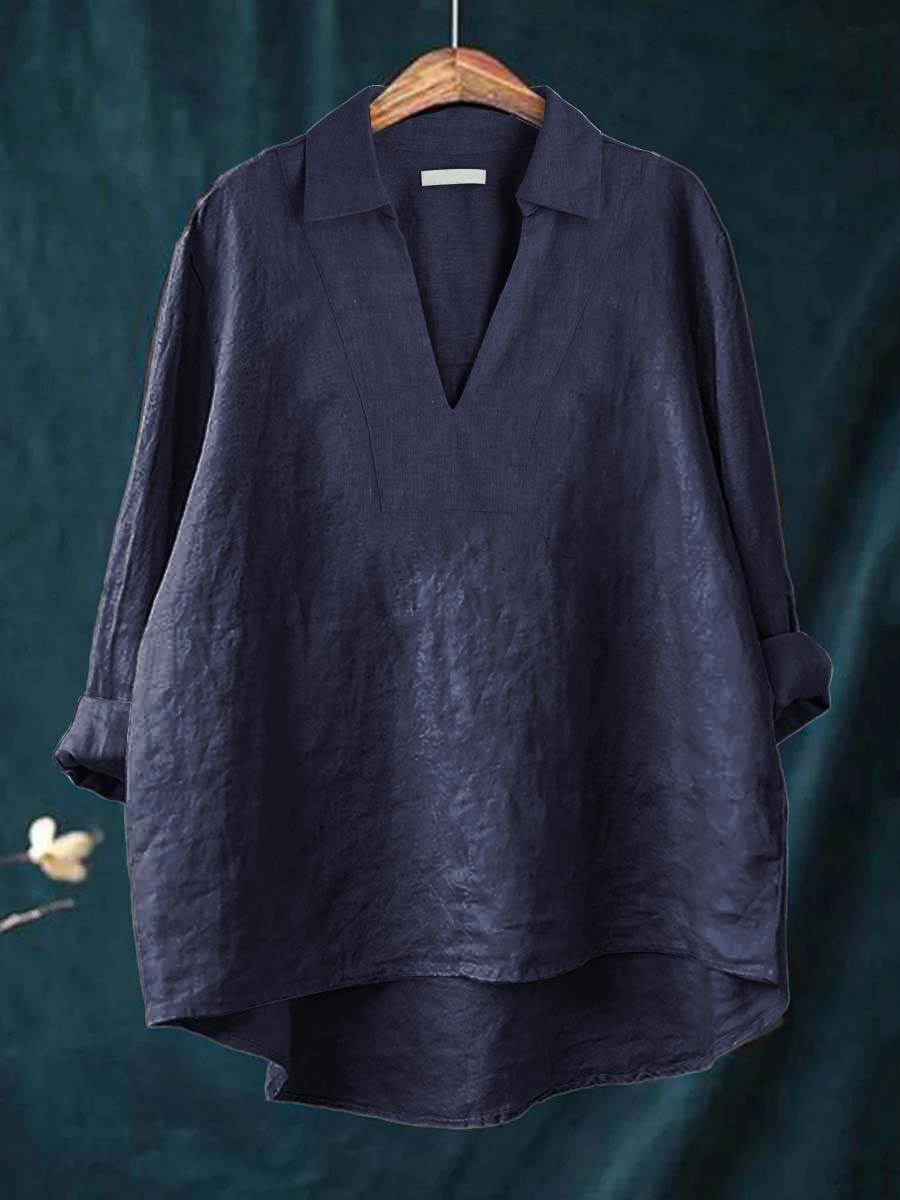 Maria™ | Linen Blouse