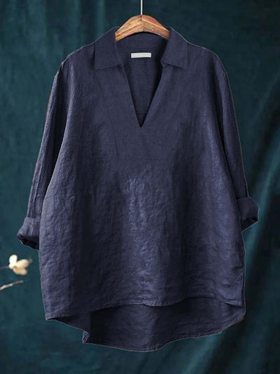 Maria™ | Linen Blouse